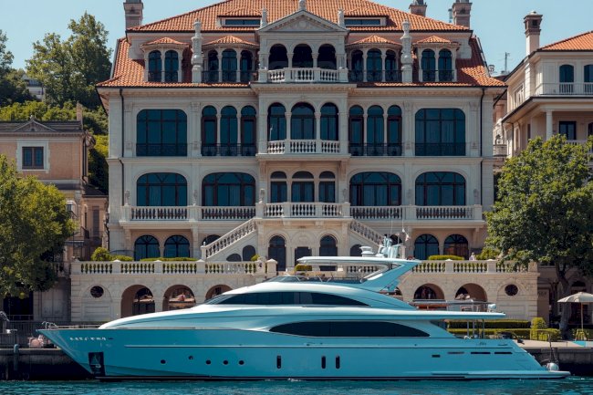 The price of the mansion for sale has been reduced.