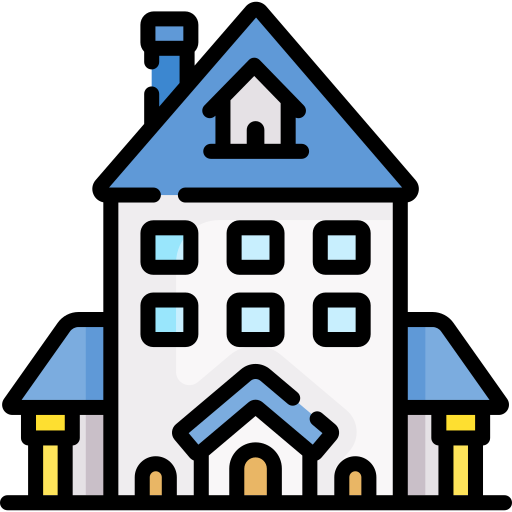 Historic mansion icon