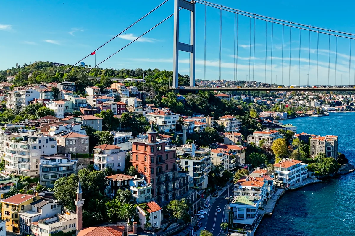 Bosphorus-view yalı apartments and köşks along the Bebek shoreline — representative image